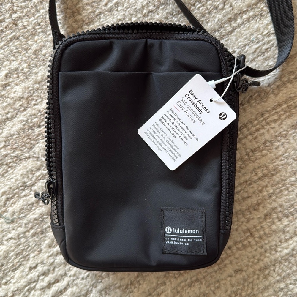Lululemon Easy Access Crossbody - Black - New with Tags
